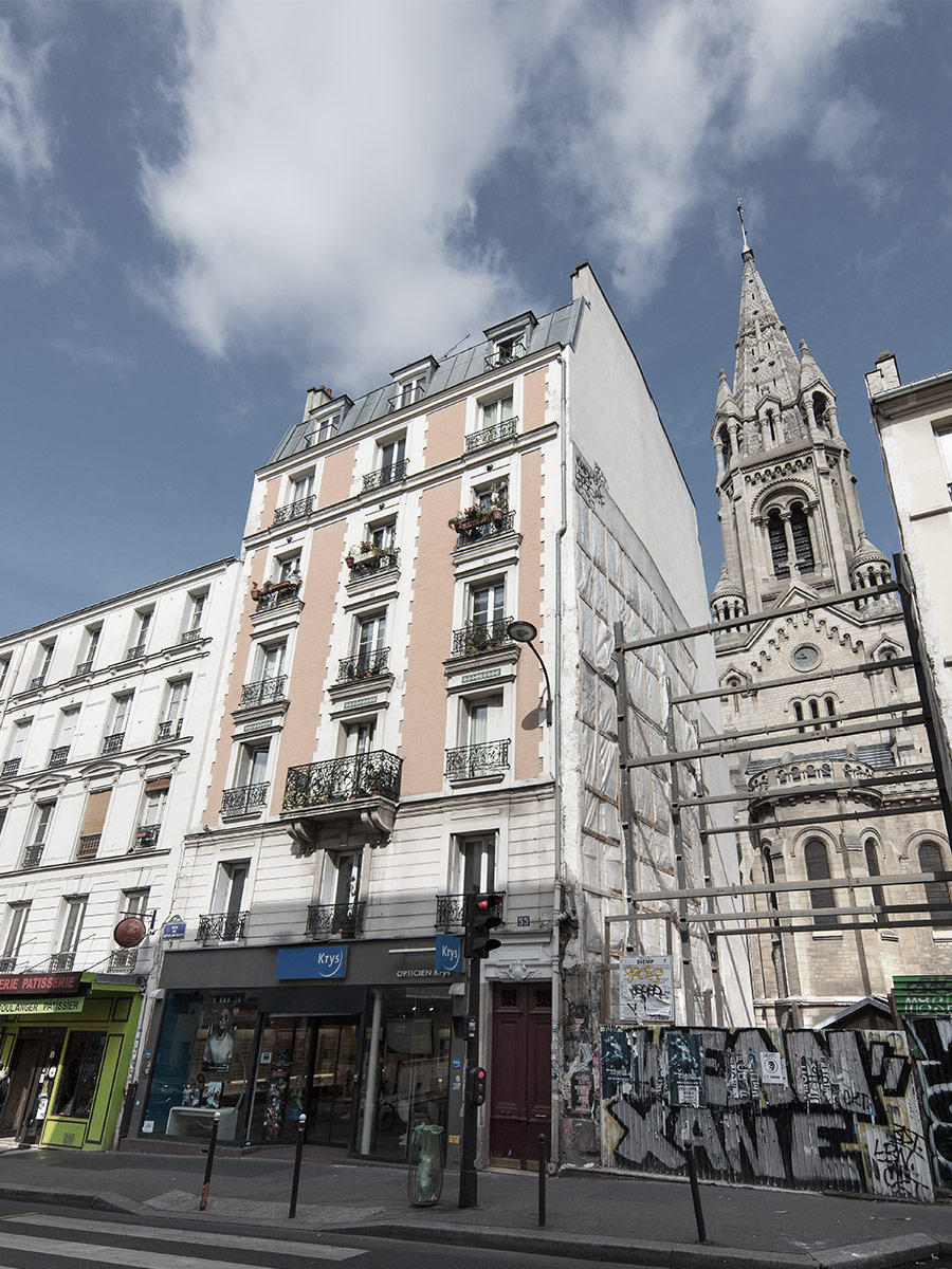 Hôtel de l'horloge - Quartier Ménilmontant